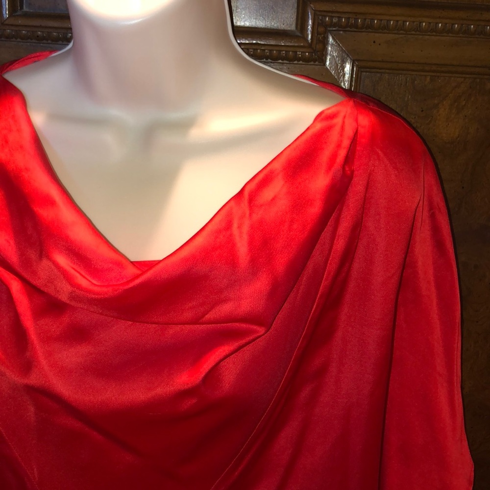 Vintage Jennings 100% Silk Holiday Outfit Blouse & slacks Sz 10